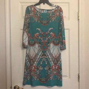 Sunday dress 3/4 sleeve